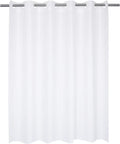Frost Hookless PEVA Shower Curtain Liner