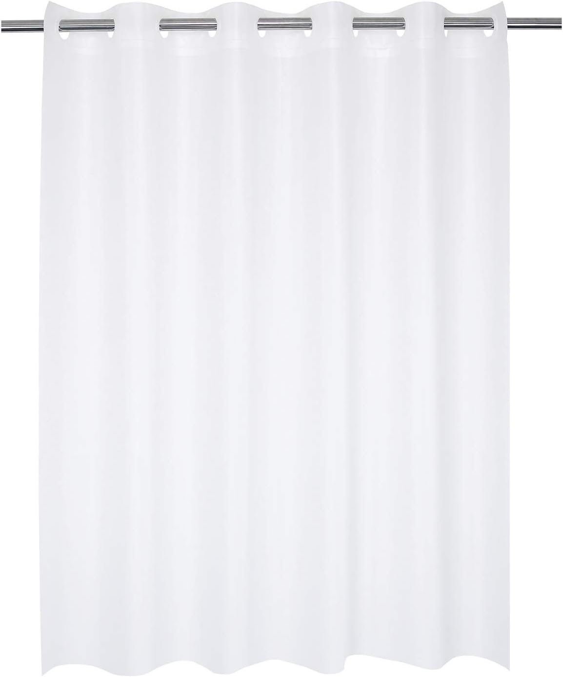 Frost Hookless PEVA Shower Curtain Liner