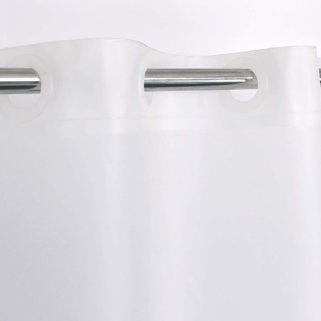 Frost Hookless PEVA Shower Curtain Liner