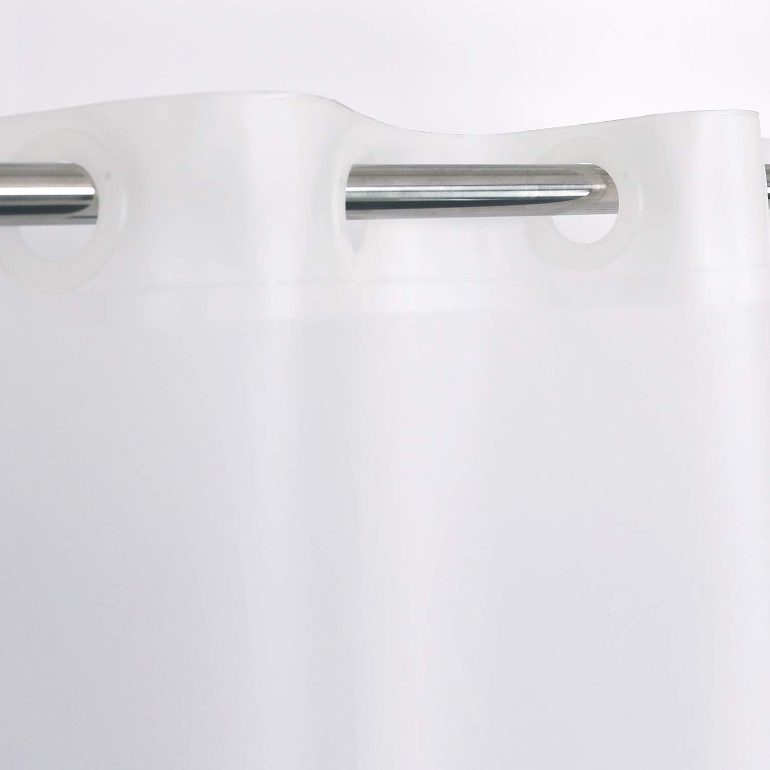 Frost Hookless PEVA Shower Curtain Liner