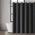 Black PEVA Shower Curtain Liner