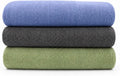 Multi-Colored Zero Twist Cotton Bath Towel Set