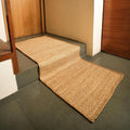 Braided Natural Handwoven Jute Runner Rug