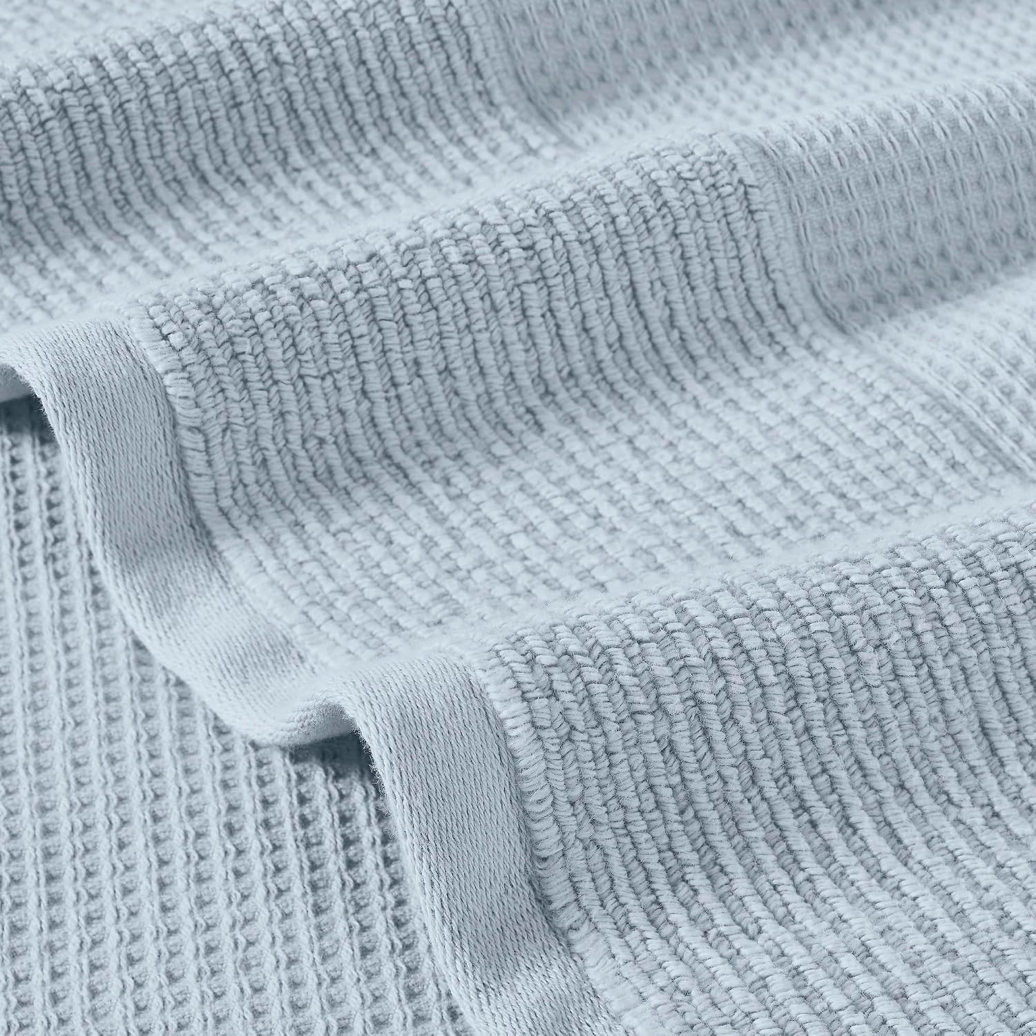 Air Waffle-Rib Cotton Towel Set