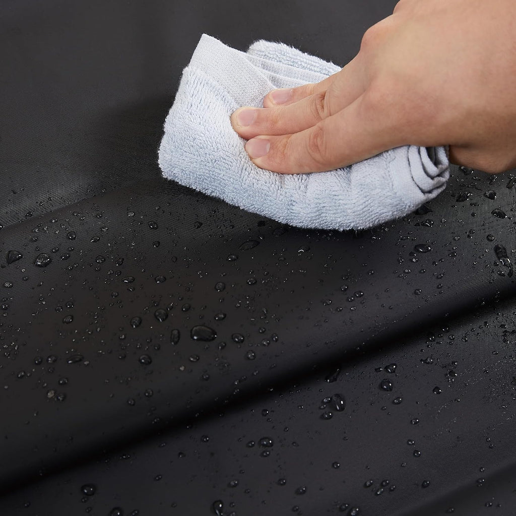 Black PEVA Shower Curtain Liner