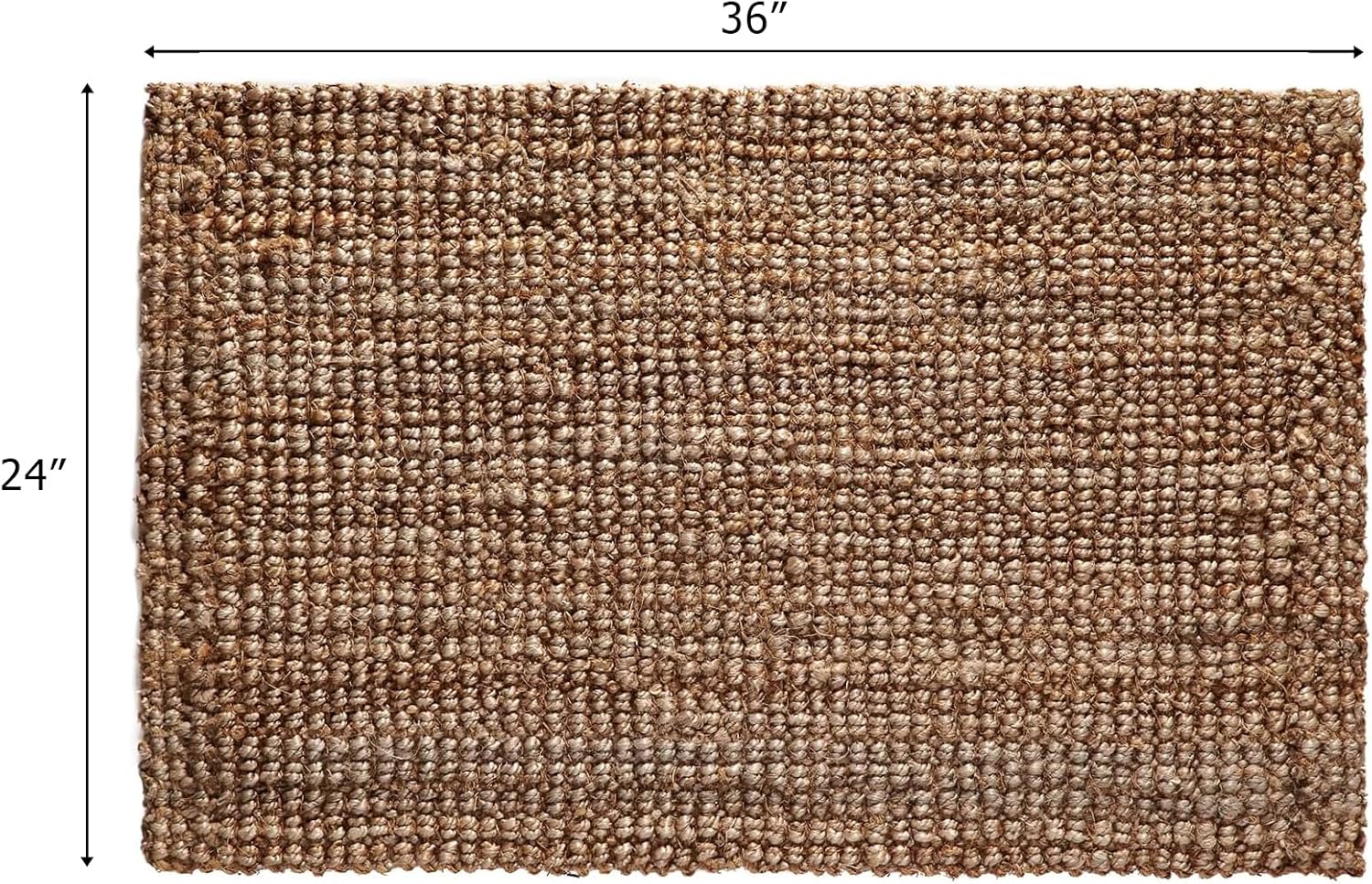 Handwoven Chunky Jute Area Rug