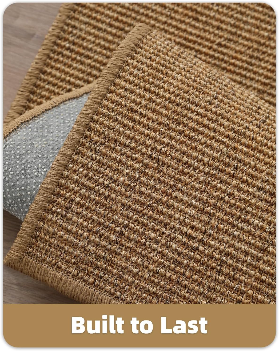 Handwoven Natural Jute Entry Rug
